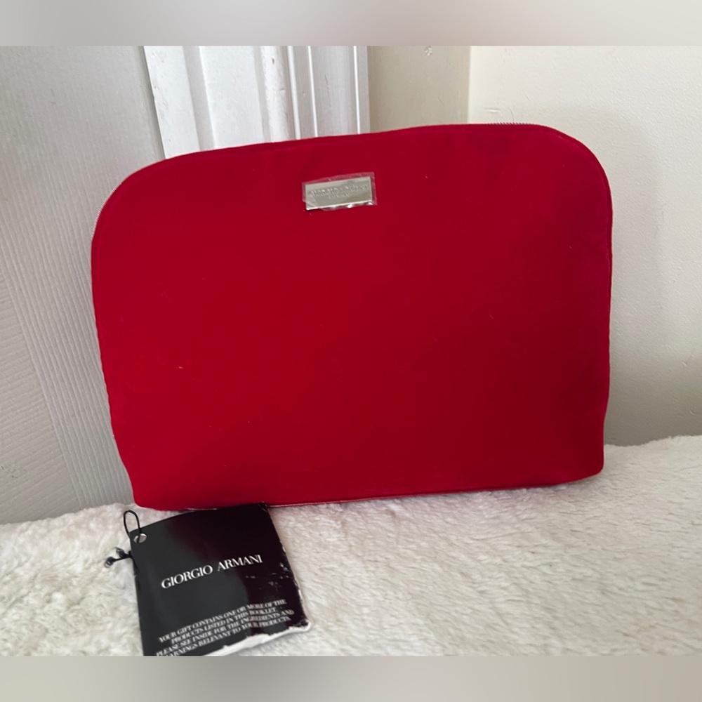 Giorgio Armani cosmetics pouch